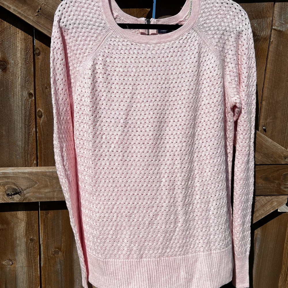 American Eagle Outfitters Pointelle Lightweight Sweater, Size XL